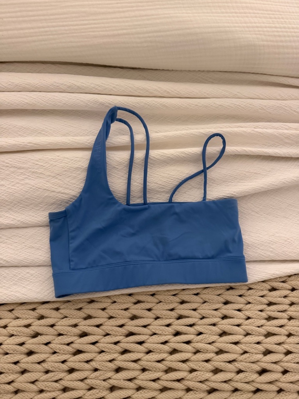 GIA Active Blue Strappy Sports Bra